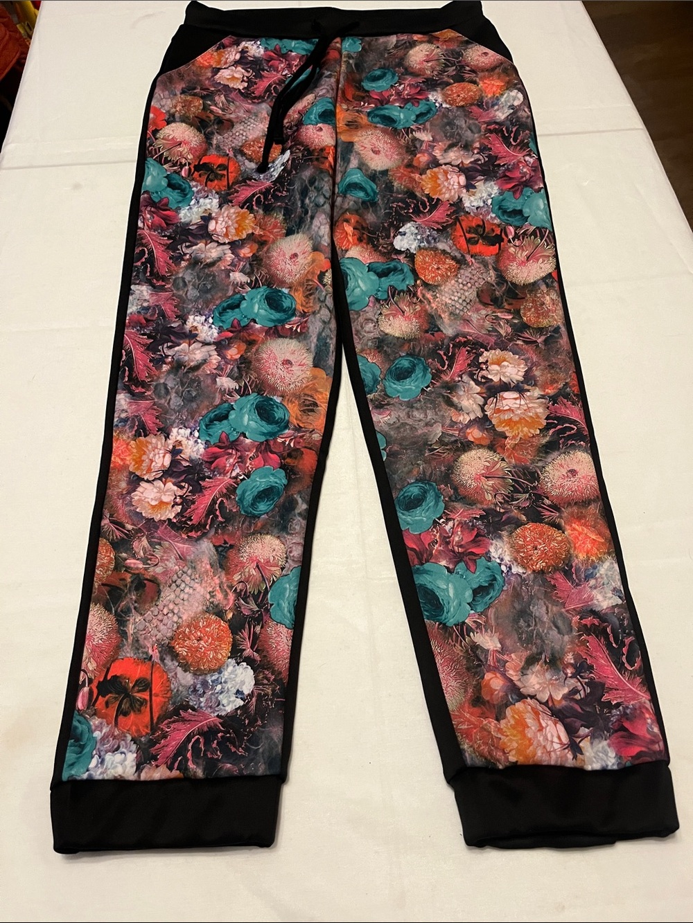 Chocolate Black Stretch Active Leggings